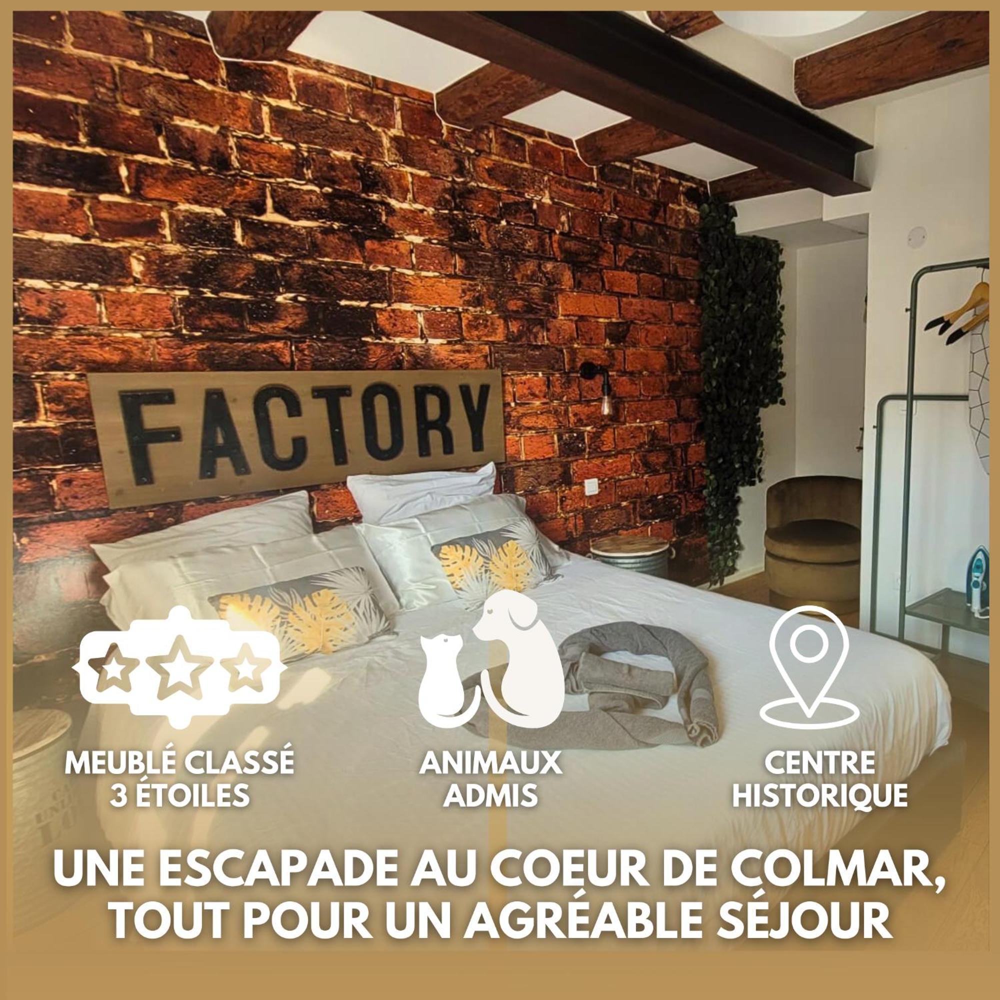 Hyper Centre Colmar The Factory Room Exterior foto